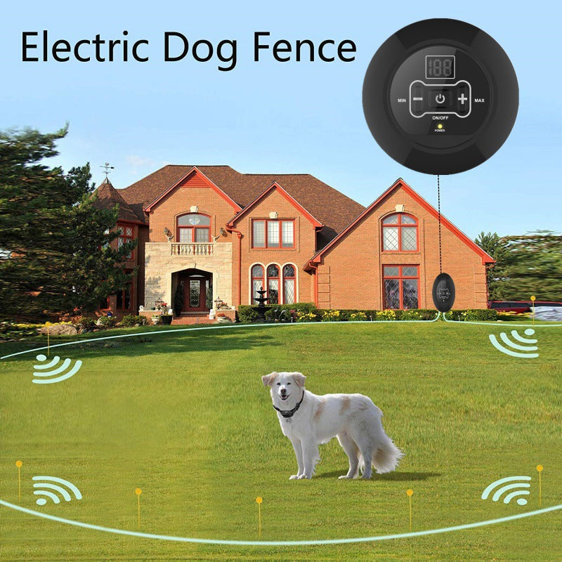 Pet Electronic Fence & Bark Stopper — Dog Training System
