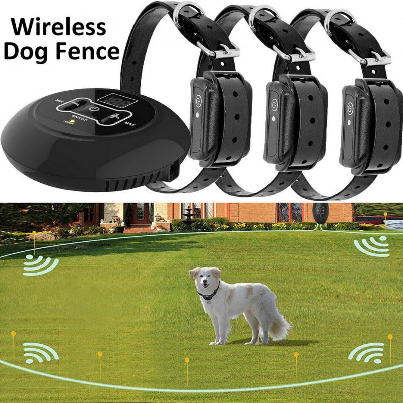 Pet Electronic Fence & Bark Stopper — Dog Training System