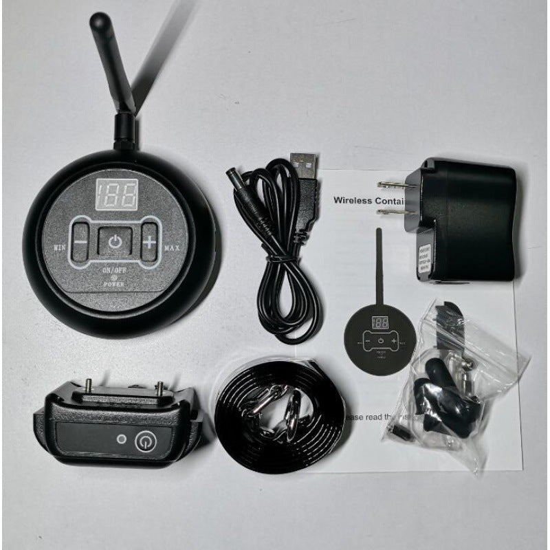 Pet Electronic Fence & Bark Stopper — Dog Training System