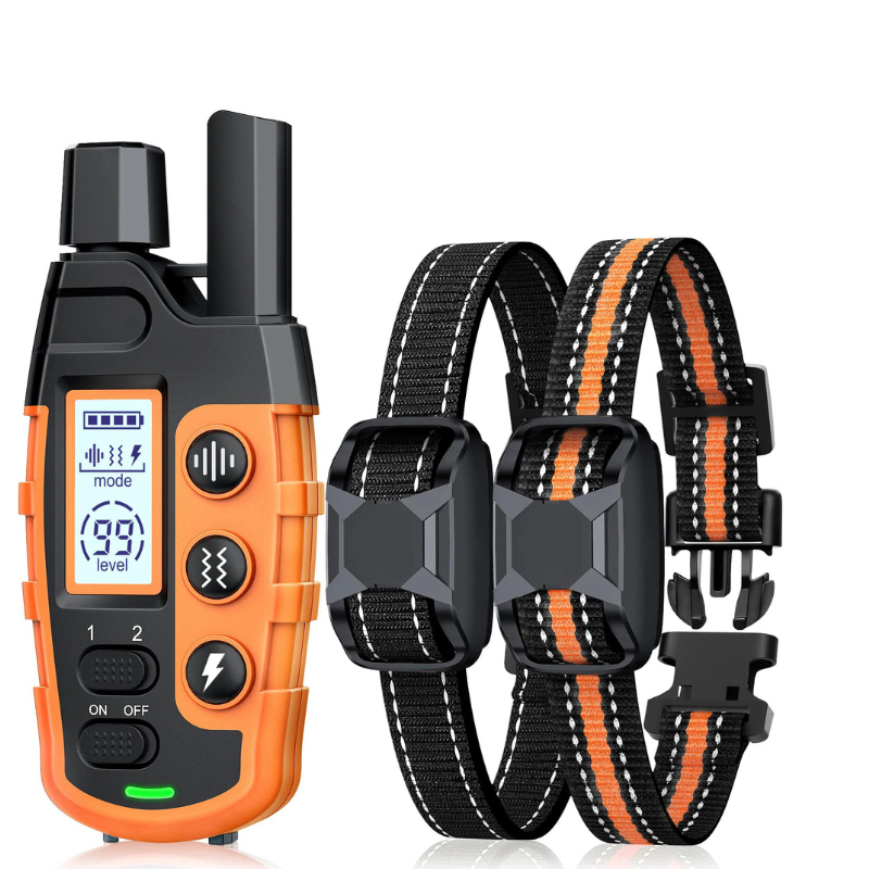 Dog Training Collar with Remote — Vibration & Tone Modes