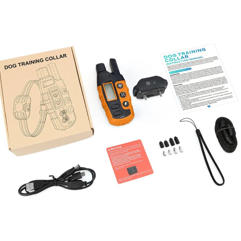 Dog Training Collar with Remote — Vibration & Tone Modes