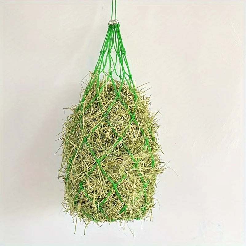 Haylage Net Durable Horse Care Products 4in Holed Hay Haynet Equipment Slow Feed Hay Feeder Net Bags For Horse