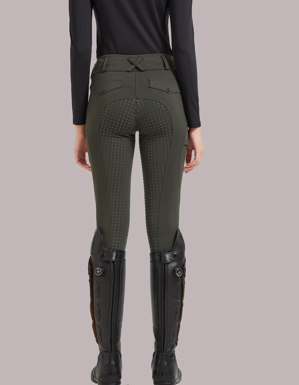 Professional Horse Riding Pants — Silicone Anti-Slip Quick-Dry Equestrian Tights