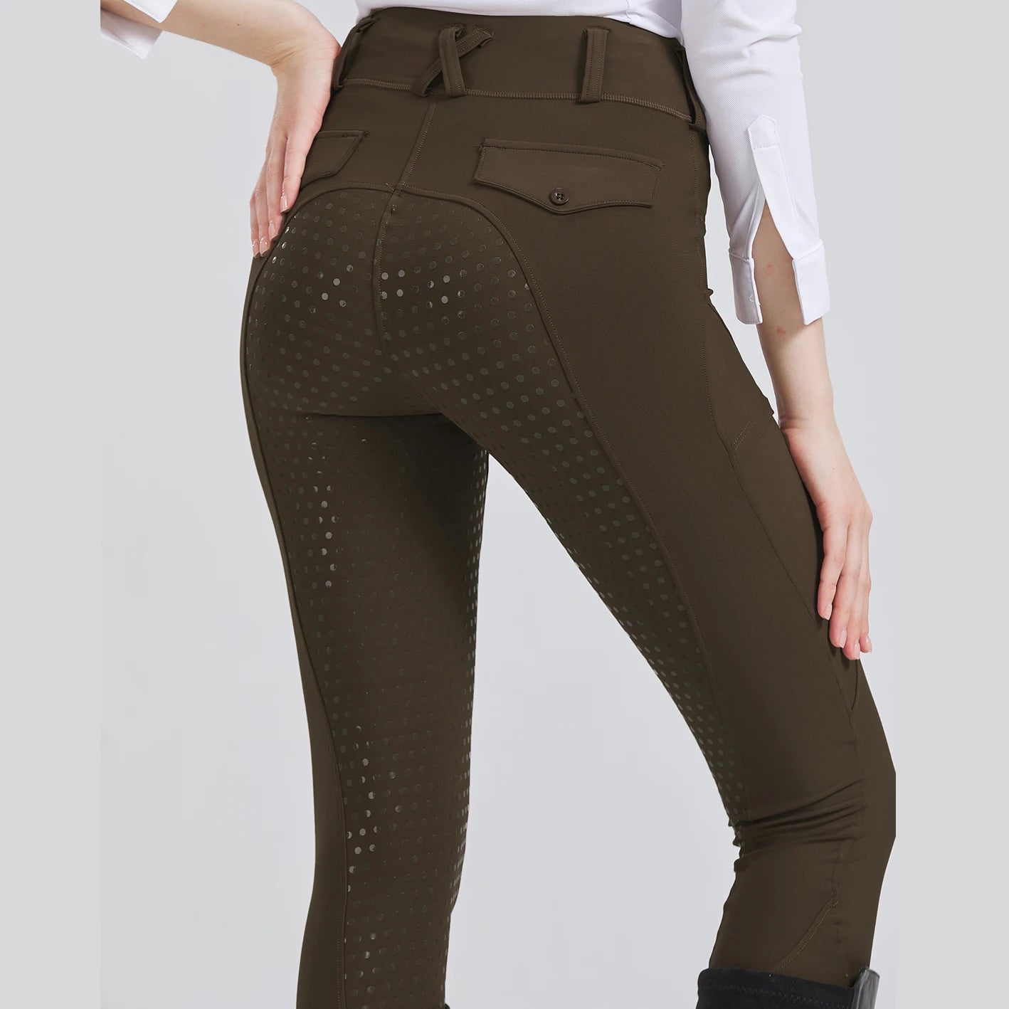 Professional Horse Riding Pants — Silicone Anti-Slip Quick-Dry Equestrian Tights