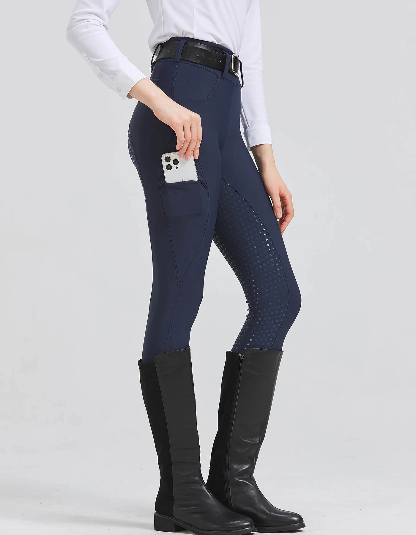 Professional Horse Riding Pants — Silicone Anti-Slip Quick-Dry Equestrian Tights