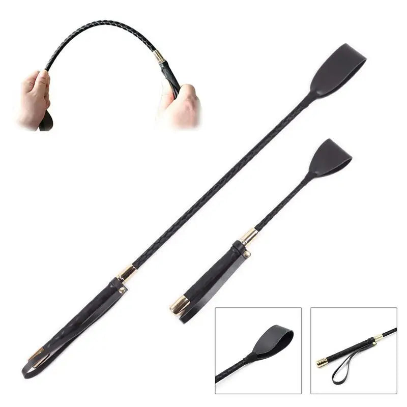 Horse Riding Crop Whip — Anti-Slip Grip Training Whip for Racing & Equestrian