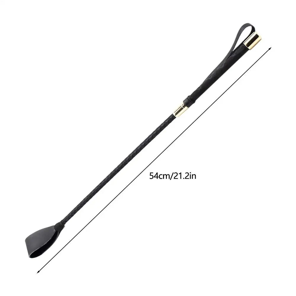 Horse Riding Crop Whip — Anti-Slip Grip Training Whip for Racing & Equestrian