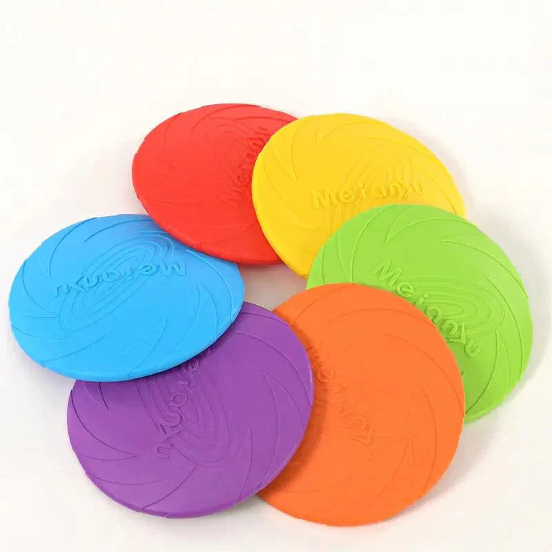 Bite-Resistant Dog Flying Disc — Durable Frisbee for Outdoor Play & Training
