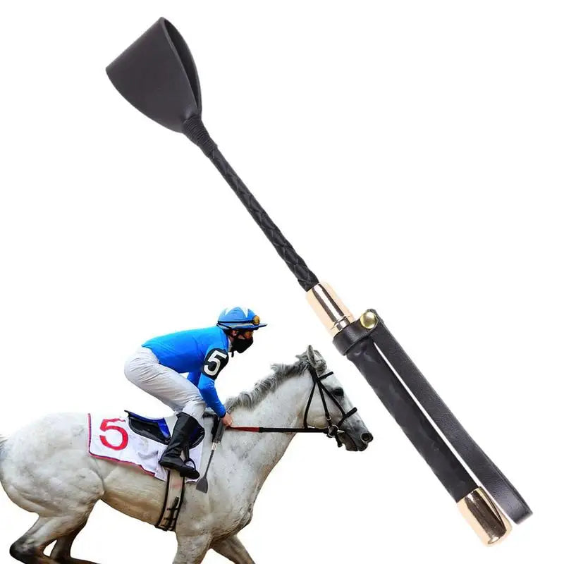 Horse Riding Crop Whip — Anti-Slip Grip Training Whip for Racing & Equestrian