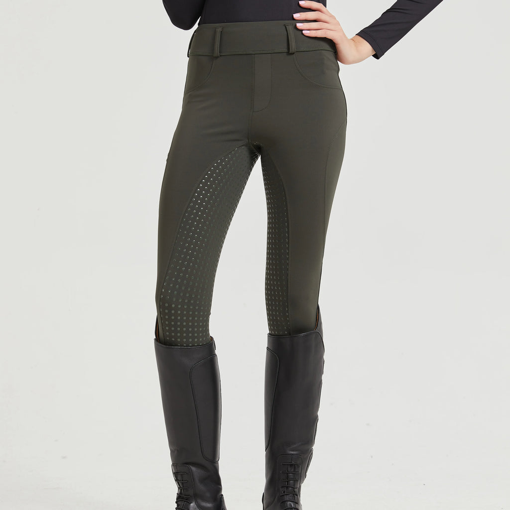Professional Horse Riding Pants — Silicone Anti-Slip Quick-Dry Equestrian Tights