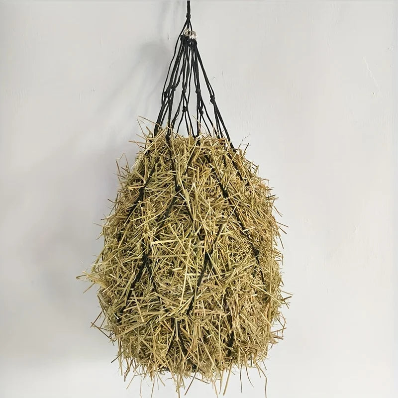 Haylage Net Durable Horse Care Products 4in Holed Hay Haynet Equipment Slow Feed Hay Feeder Net Bags For Horse