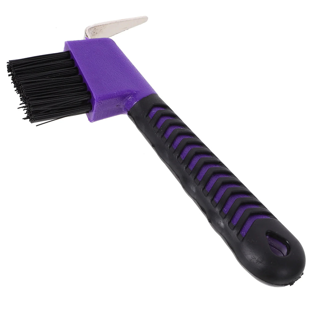 1PC Hoof Stainless Steel Brush Handle Horse Grooming Tools Cleaning Anti Rust Practical Horse Hoof