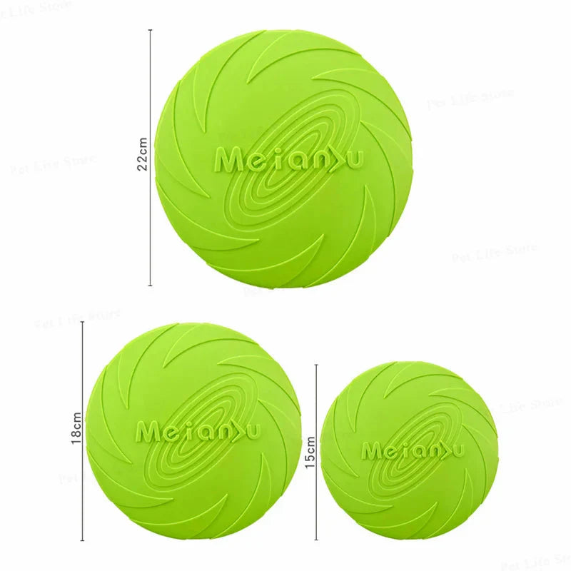 Bite-Resistant Dog Flying Disc — Durable Frisbee for Outdoor Play & Training