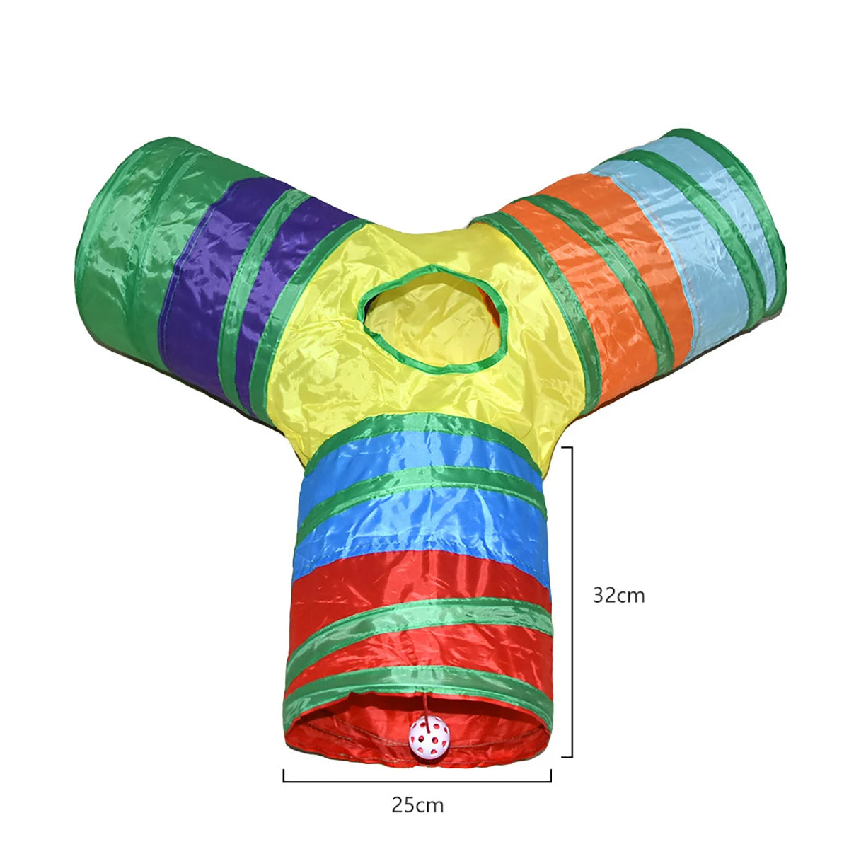 Foldable Cat Tunnel Tube — Interactive Training & Play Toy for Cats & Kittens