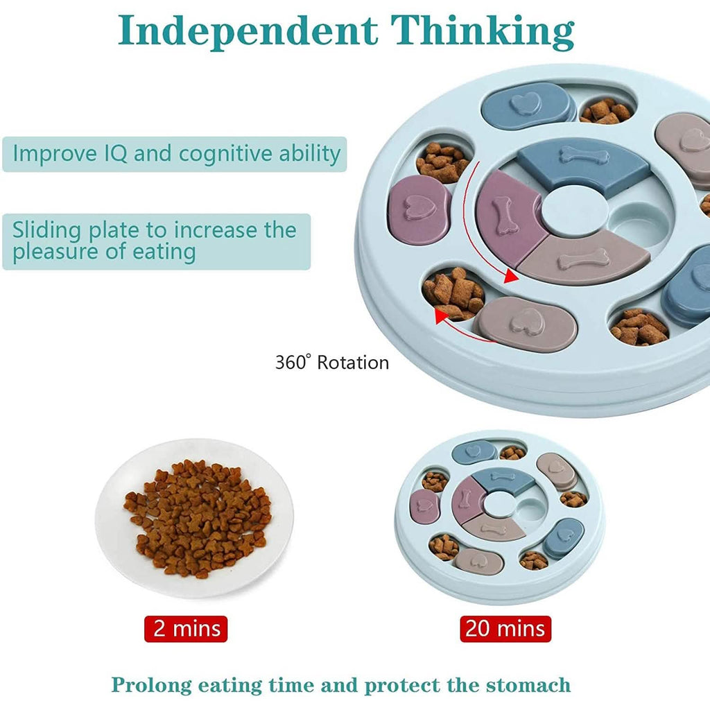 Dog Food Puzzle Feeder Toy — IQ Training & Mental Enrichment