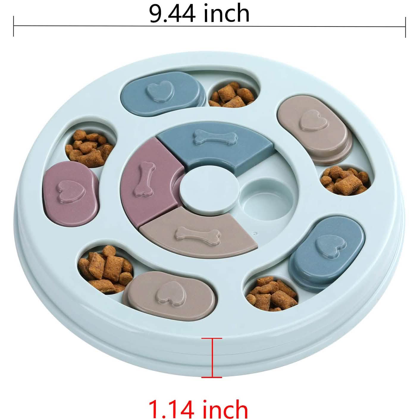 Dog Food Puzzle Feeder Toy — IQ Training & Mental Enrichment