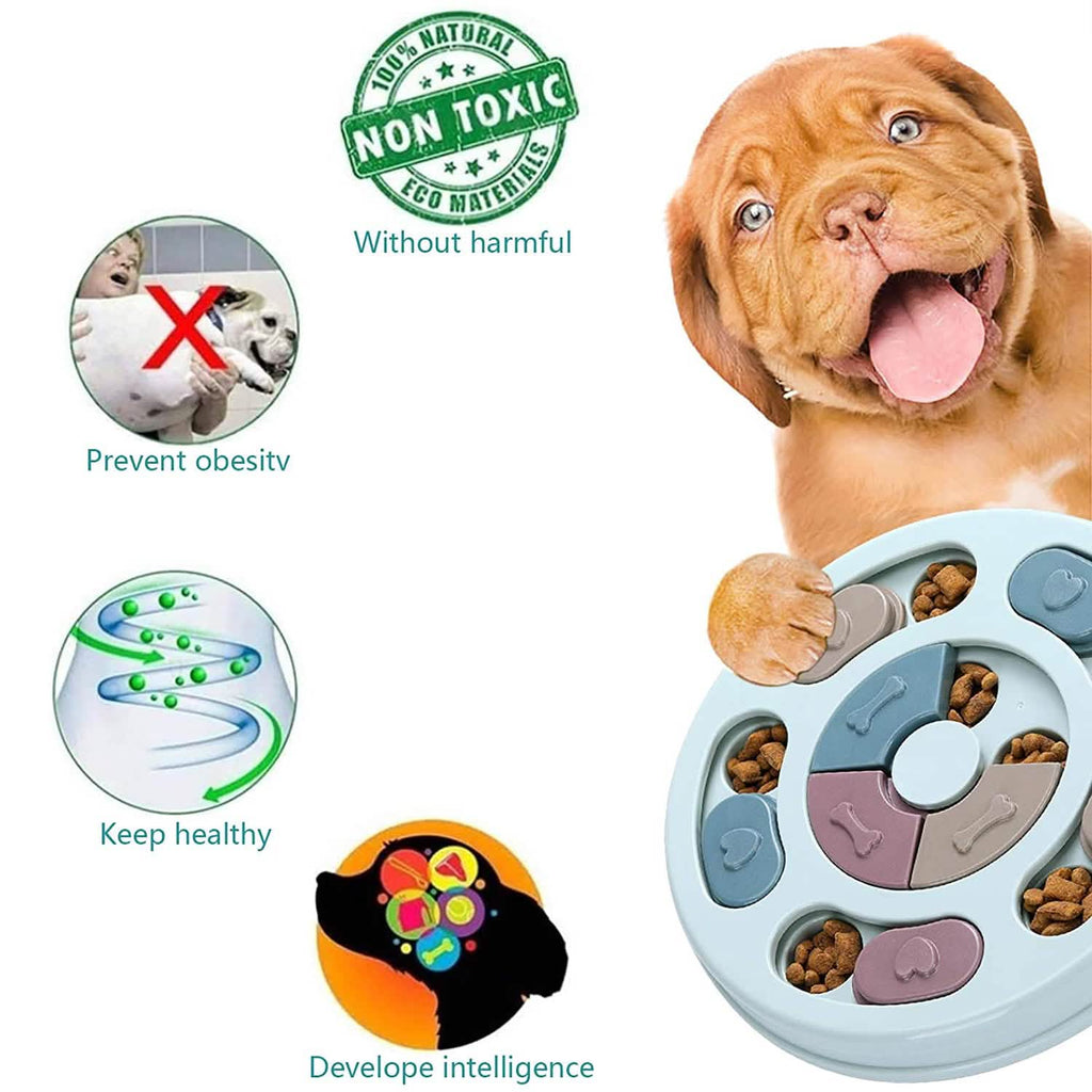 Dog Food Puzzle Feeder Toy — IQ Training & Mental Enrichment